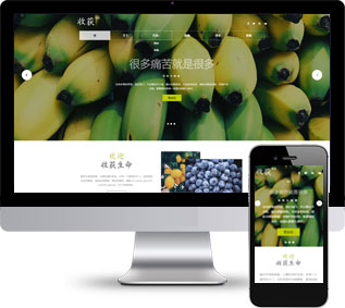 蔬菜网页模板,水果网页模板,种植网页模板