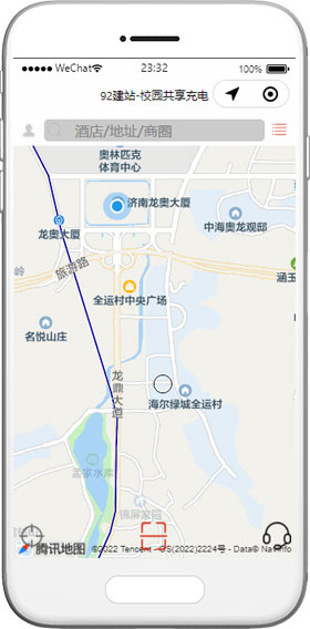 校园小程序模板,充电小程序模板,百度地图小程序模板