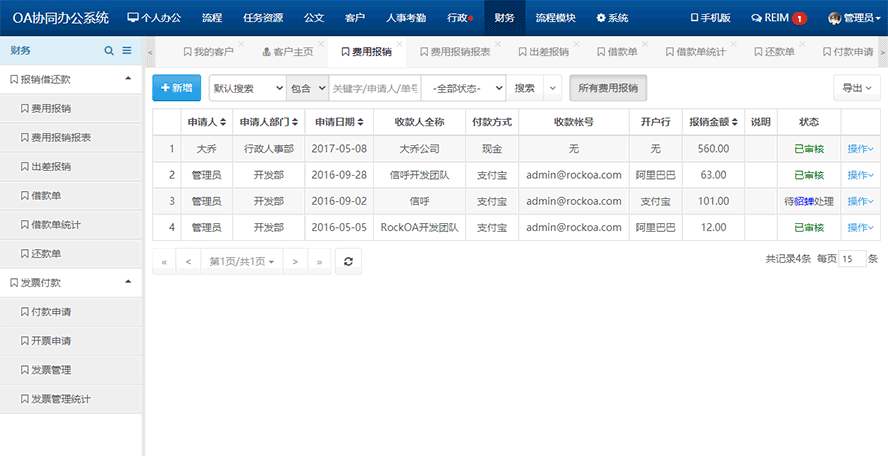 OA办公系统,CRM管理系统,HR行政管理