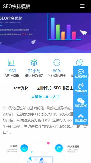 SEO快排网站源码,排名优化网站源码