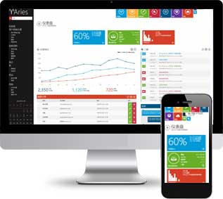 Aries多功能后台管理下载 win10瓷片风静态模板