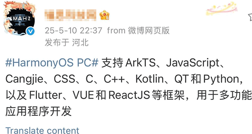 鸿蒙PC应用,Python,VUE